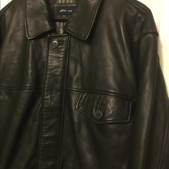 Max USA men’s leather jacket - Picture 3 of 14